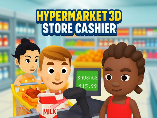 Hypermarket 3D: Store Cashier Oyunu Oyna