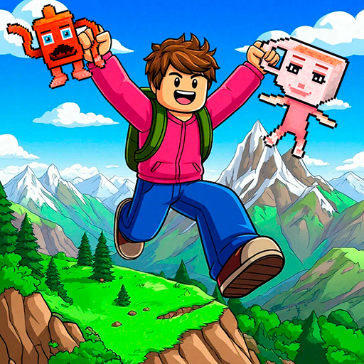 Jump to the Mountain for the Brainrots Oyunu Oyna