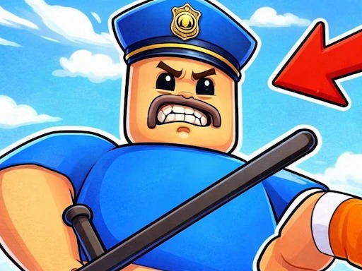 Obby - Escape Barry's jail parkour Oyunu Oyna